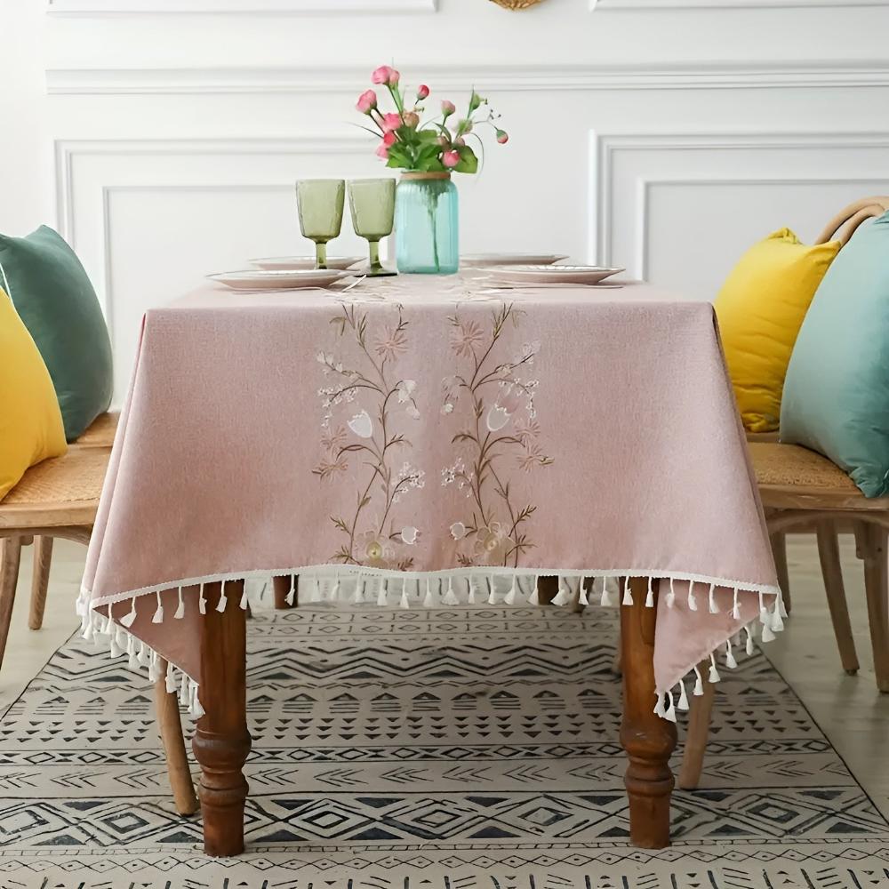 Floral Pattern Luxury Table Cover - Luxicro