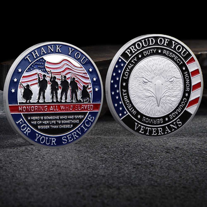 American Hero Challenge Coin Collection Set
