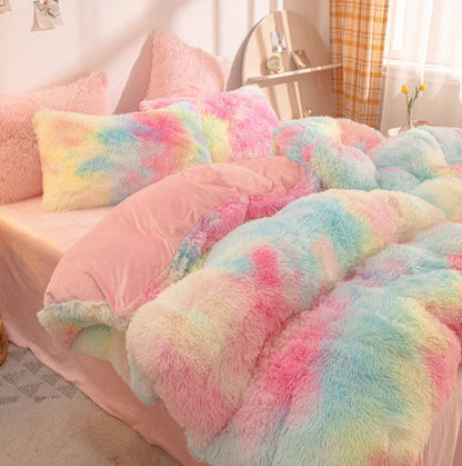 Soft Pale Pink Comforter Cover