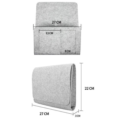 Stylish Felt Hanging Storage Bag for Home Office