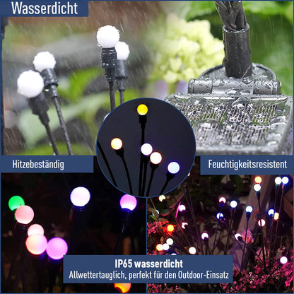 Outdoor Solar Powered String Fairy Lights