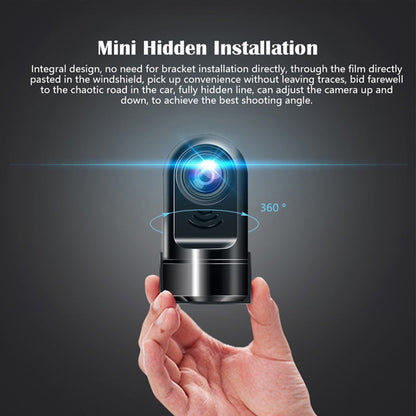 Small HD Dash Cam with 360 Degree View