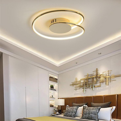 Bright Modern Overhead Bedroom Lamp