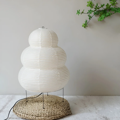 Classic Oriental Paper Shade Lamp