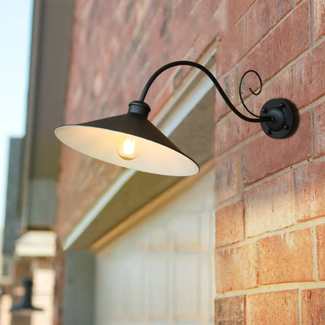 Vintage Exterior Lantern Wall Light