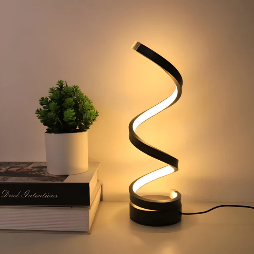 Modern Twist LED Table Lamp - Luxicro
