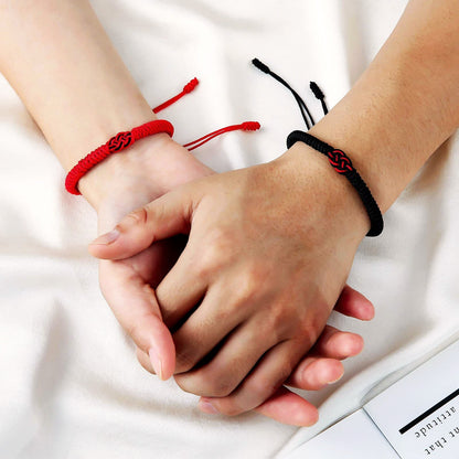 Classic Heart Link Couple Bracelet