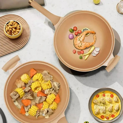 Quick Cook Fry and Steam Kitchen Set