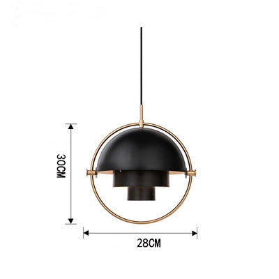 Round Stainless Steel Pendant Lamp