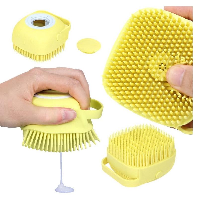 Gentle Dog Rubber Pet Brush