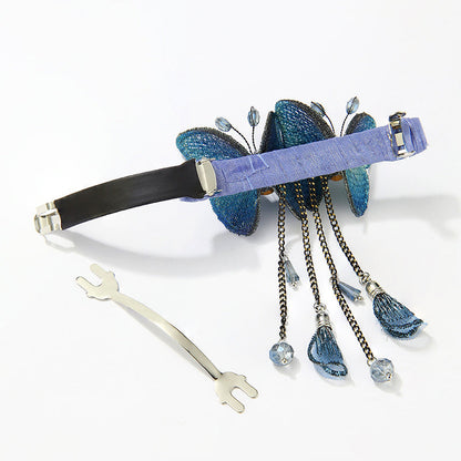 Beautiful Butterfly Hair Clip with Tassels