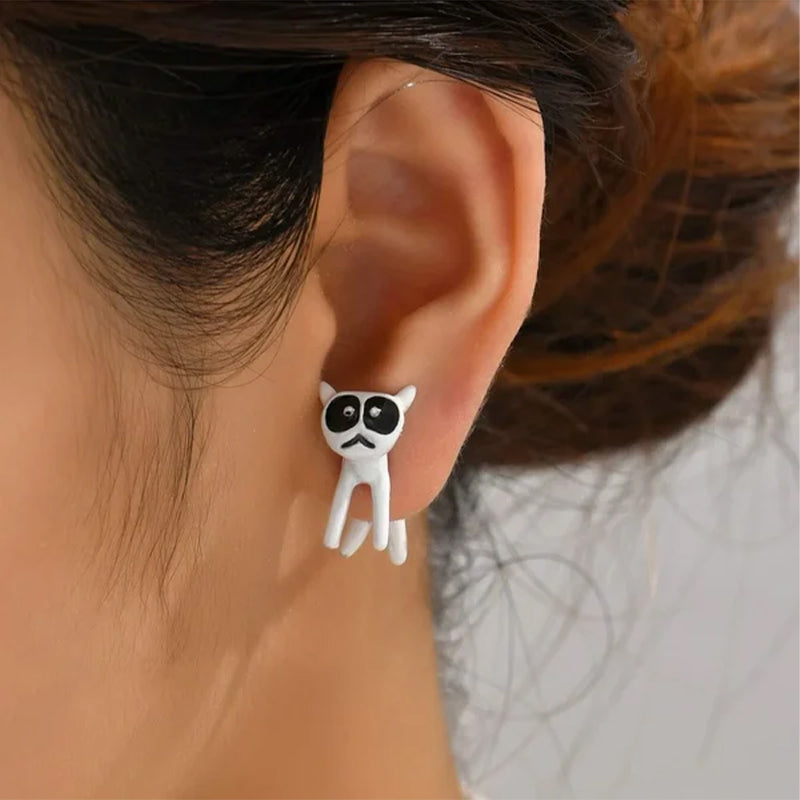 Cute Kitty Fashion Earrings