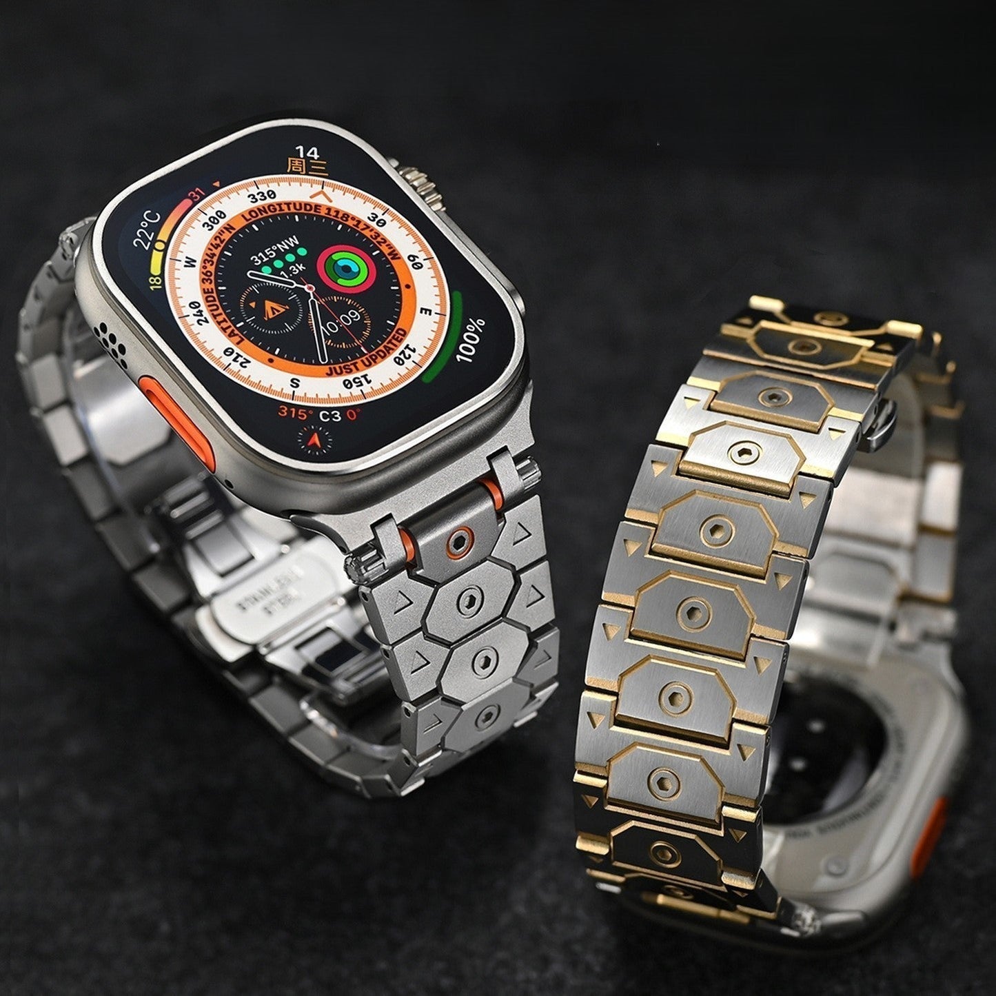 Strong Metal Apple Watch Strap