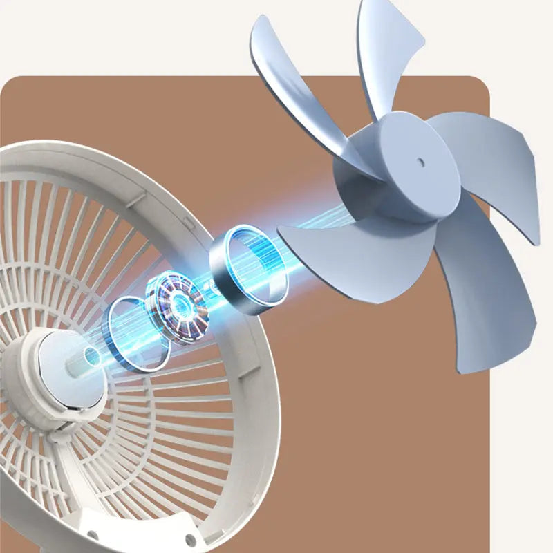 Portable Compact Air Purifier Fan