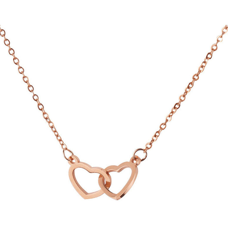 Romantic Heart Shaped Necklace Gift Set