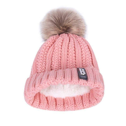 Soft Fuzzy Winter Knit Beanies