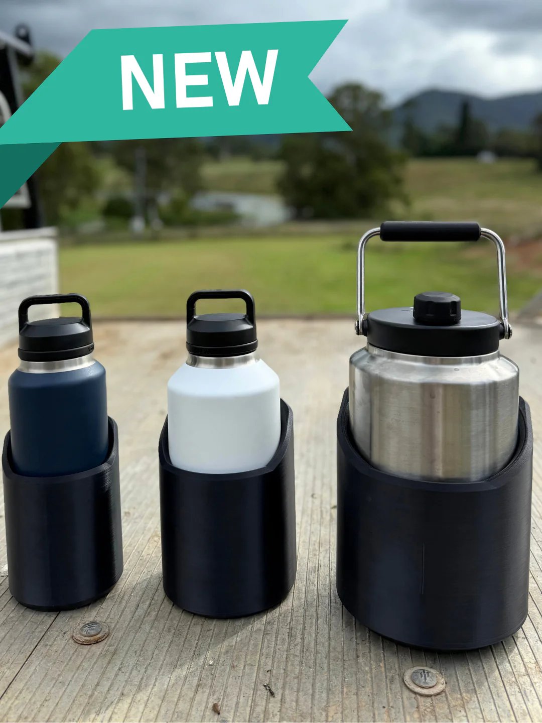 Compact Water Bottle Hand Grip