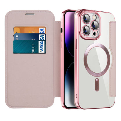 Durable Phone Flip Case with Secure Magnetic Shut