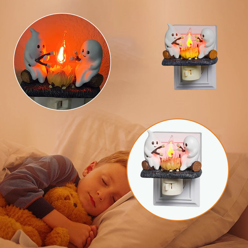 Warm Electric Tabletop Fireplace