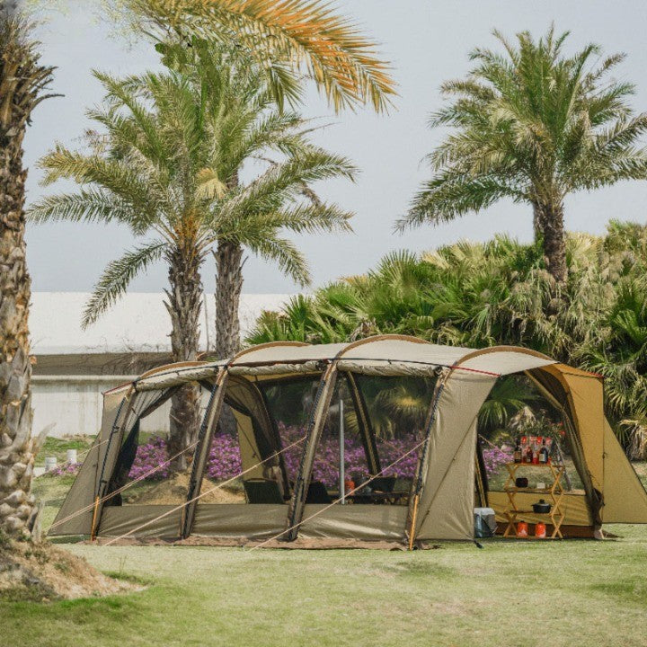 Large Weatherproof Family Camping Shelter Tent - Luxicro
