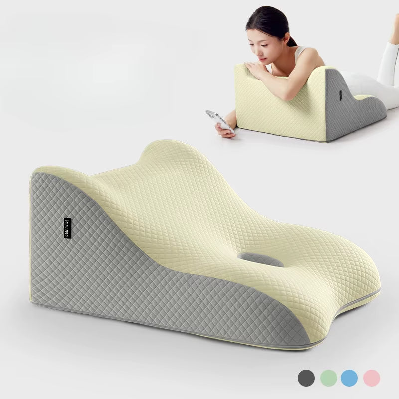 Ergonomic Neck Rest Memory Foam Contour Pillow - Luxicro