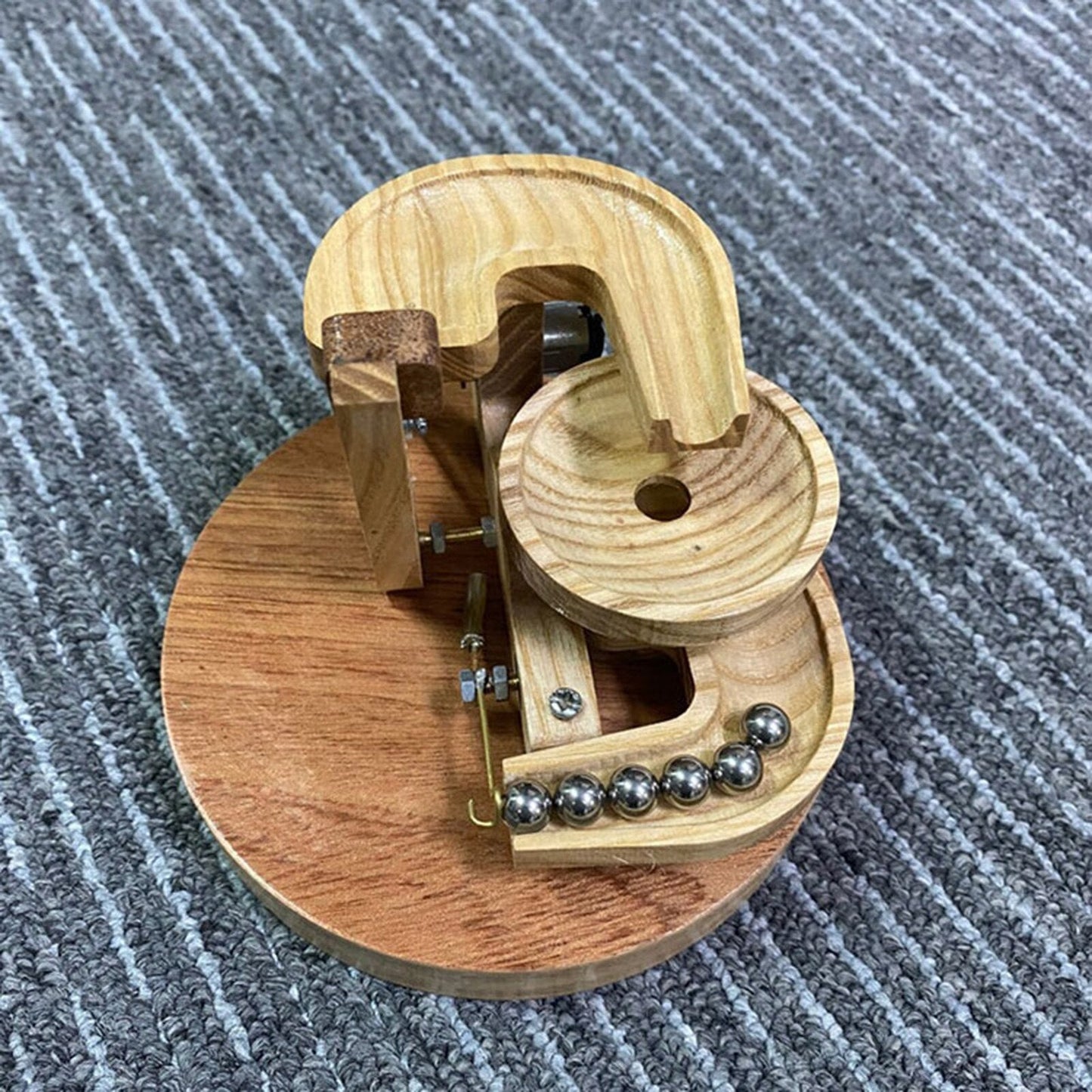 Classic Kinetic Wood Marble Run