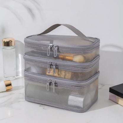 Breathable Hanging Storage Bag Bathroom Organizer