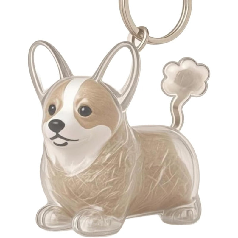 Customizable Pet Loss Memorial Keychain