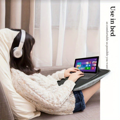 Compact Laptop Table with Cushion Base