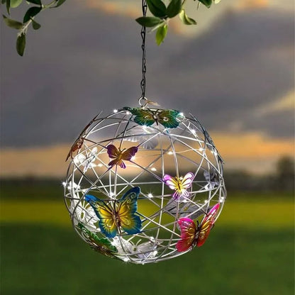 Vibrant Outdoor Solar Butterfly String Light - Luxicro