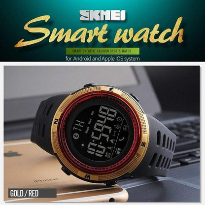 Sporty GPS Smartwatch with Heart Rate Tracker