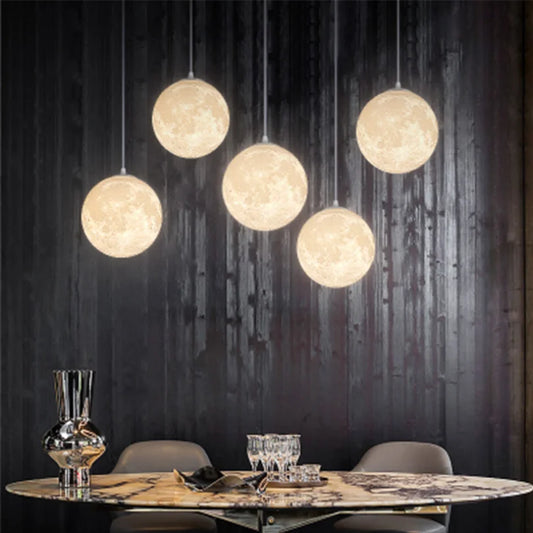 Beautiful Round Glass Pendant Lamp - Luxicro