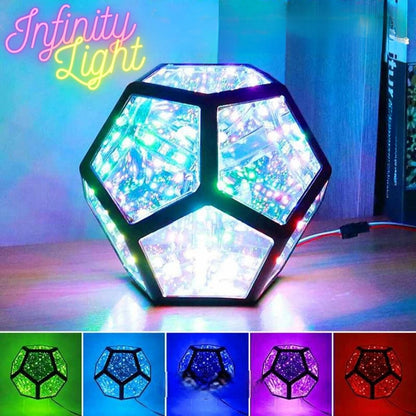 3D Visual LED Globe Light with Depth Effect