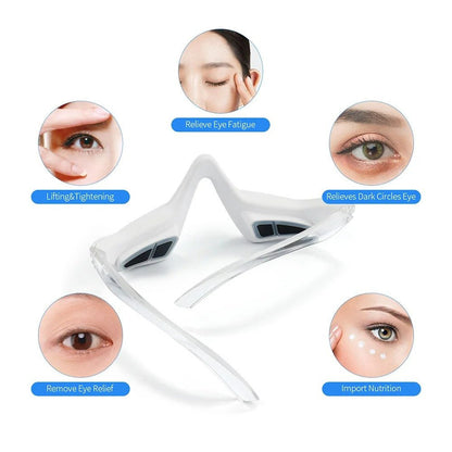 Advanced Eye Care Device with Red Light and Massage