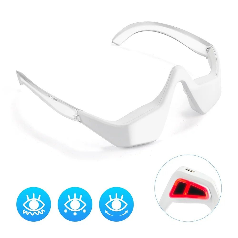 Advanced Eye Care Device with Red Light and Massage