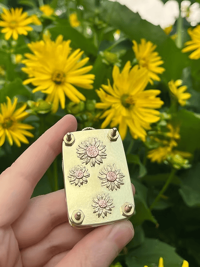 Beautiful Floral Storage Container