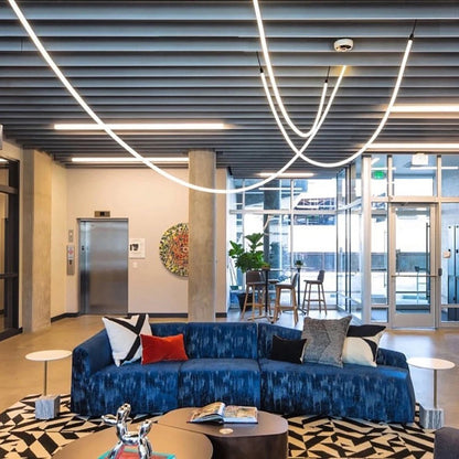 Flexible LED Pendant Light With Adjustable Tubes