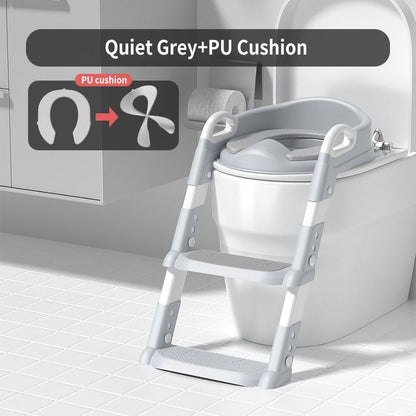 2024 Modern Child Potty Training Seat with Step Stool