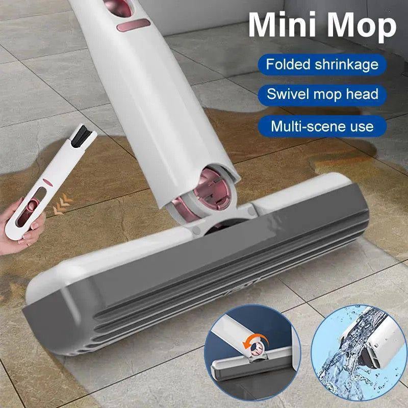 Easy Clean Reusable Mini Floor Mop