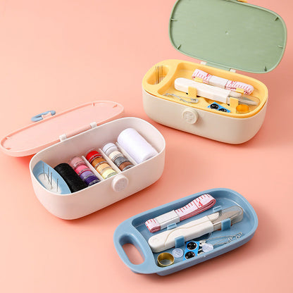 Portable Sewing Kit for Easy Clothing Repair