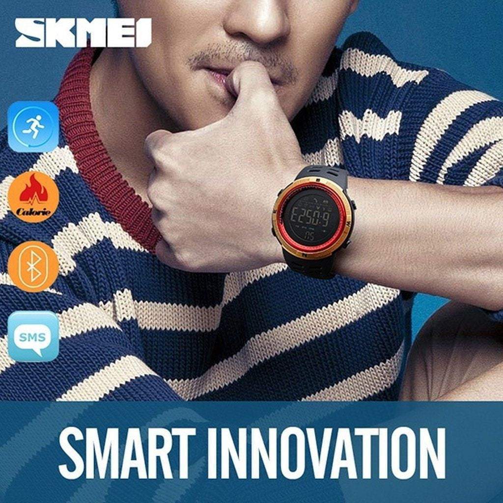 Sporty GPS Smartwatch with Heart Rate Tracker