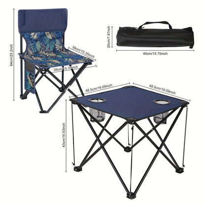 Small Space Bistro Set with 2 Chairs and Table - Luxicro