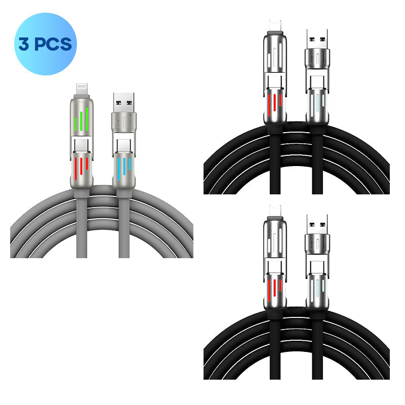 Quick 4-in-1 USB C Fast Charging Cord