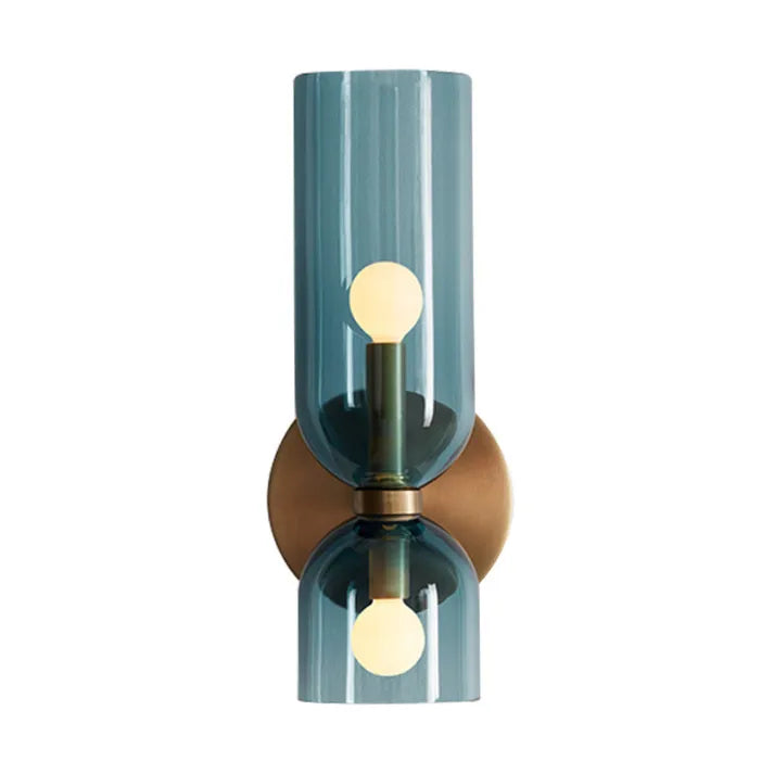 Contemporary Double Glow Wall Light