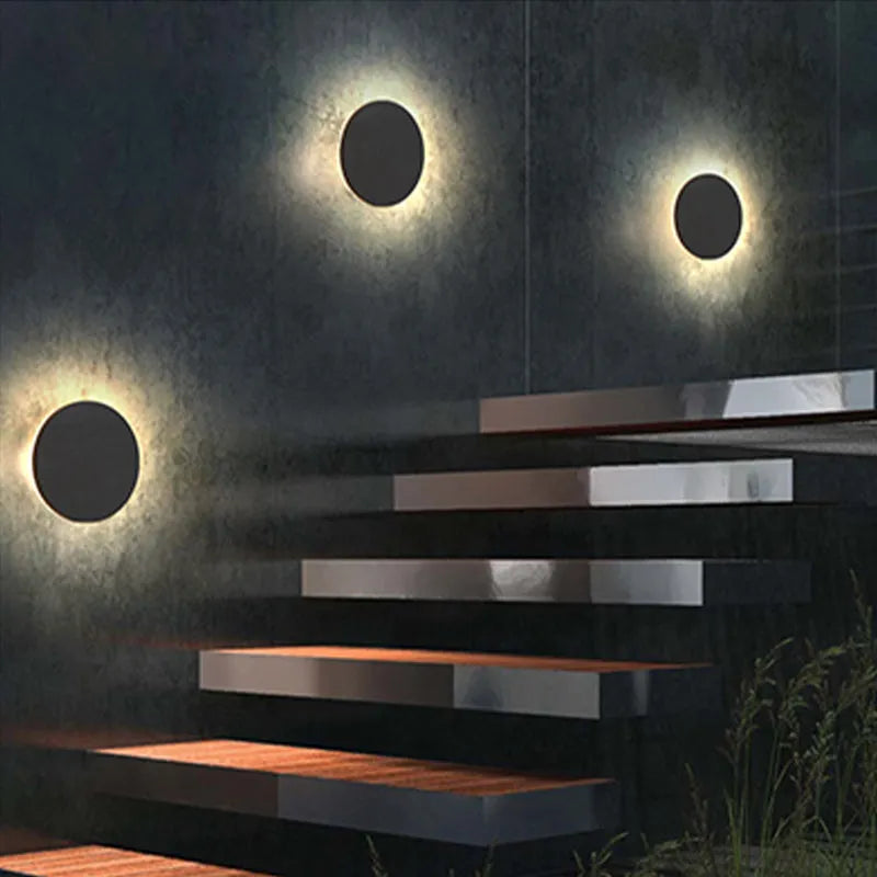 Modern Waterproof LED Outdoor Wall Lamp - Luxicro