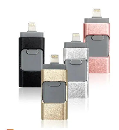 Compact 4-in-1 USB Flash Drive Storage