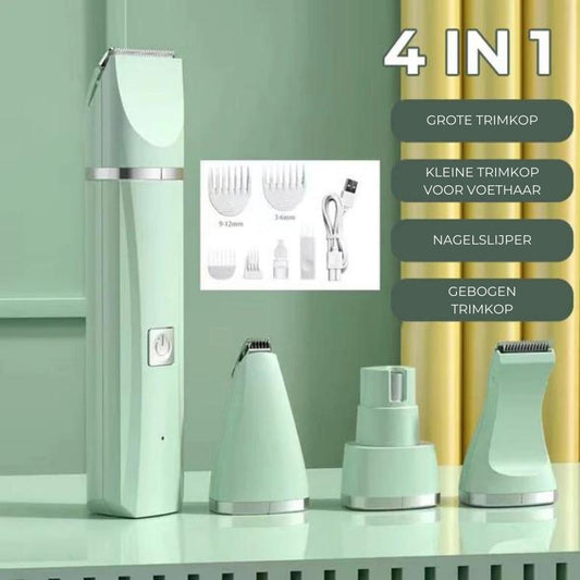 Complete Pet Grooming Rechargeable Clipper Set - Luxicro