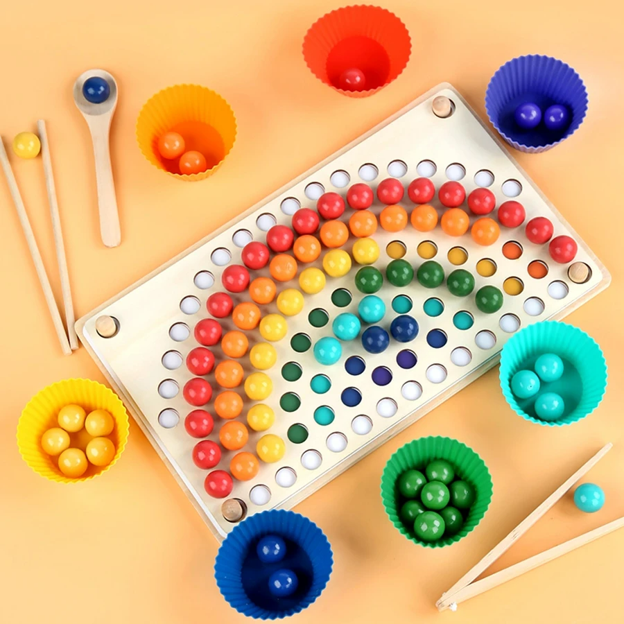 Fun Learning Beads for Children Toy Set