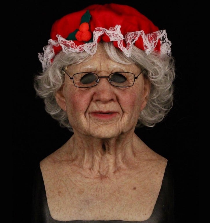 Creepy Scary Halloween Mask Costume