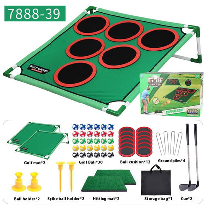 Compact Travel Golf Pong Party Set